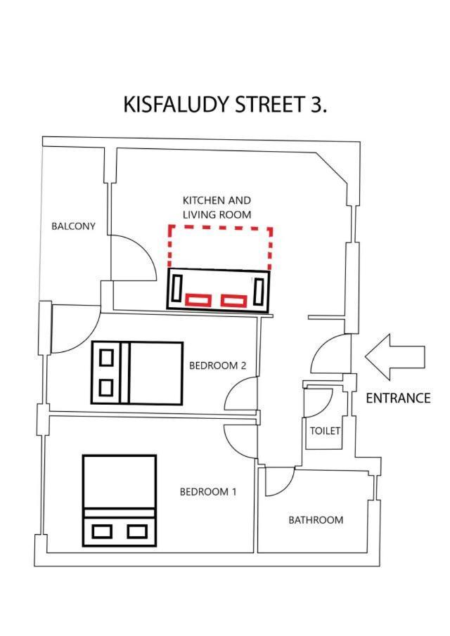 Two-Bedrooms Apartment Cbd Bp Βουδαπέστη Εξωτερικό φωτογραφία